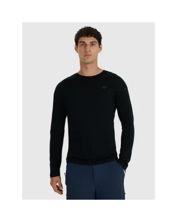 Bluza barbati  din lana, Negru