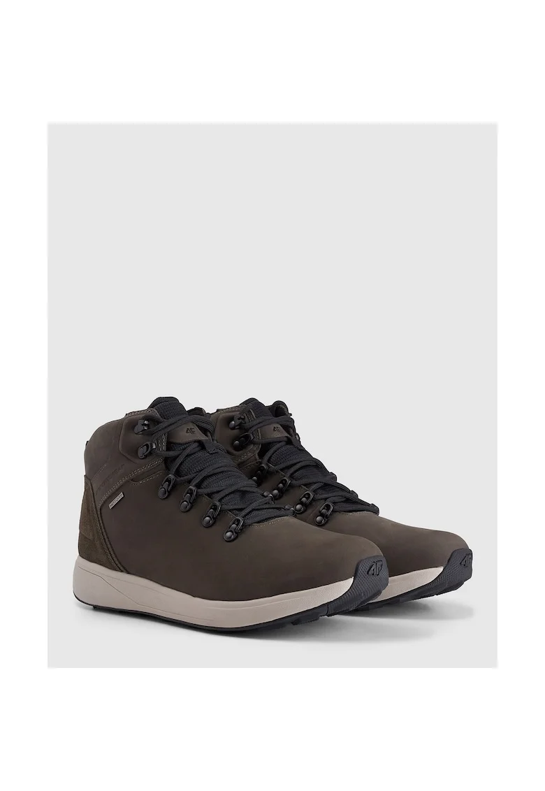 Bocanci trekking barbati  multicolor, fabricatie rezistenta, culoare Olive / Khaki