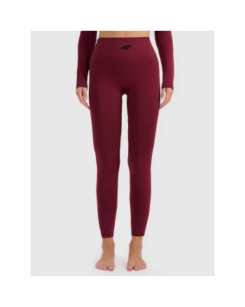 Pantaloni sport dama,  poliamida, rosu,