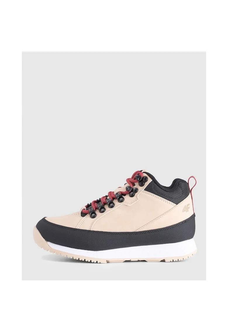 Pantofi sport copii,  piele nabuc/cordura, multicolor