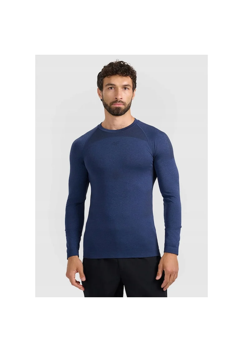 Tricou termoactiv  bleumarin, tehnologie 4FSkin, constructie fara cusaturi