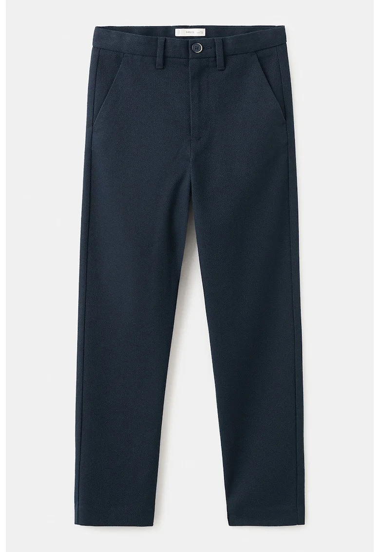 Pantaloni drepti cu buzunare, Albastru ultramarin