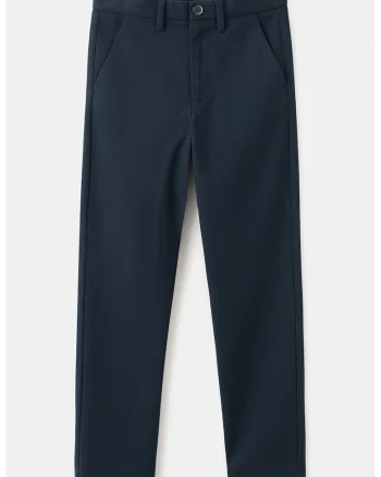 Pantaloni drepti cu buzunare, Albastru ultramarin