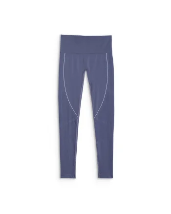 Pantaloni sport dama  lenjerie termoactiva fara cusaturi, bleumarin, poliamida