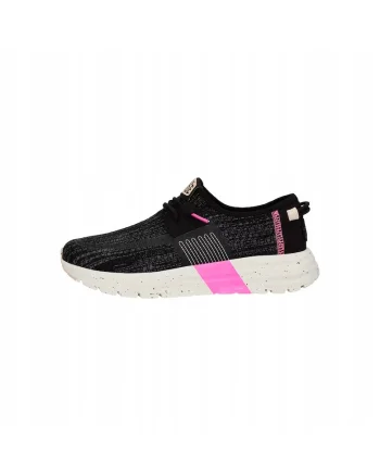 Pantofi Sport Femei Spuma EVA, Sirocco Sport Stripe, Negru,