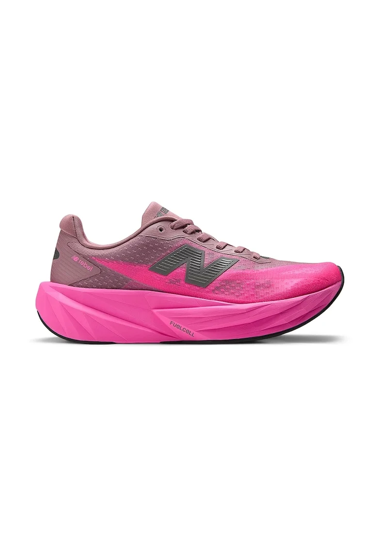 Pantofi 70 cu model pentru alergare, Maro cognac/Fucsia