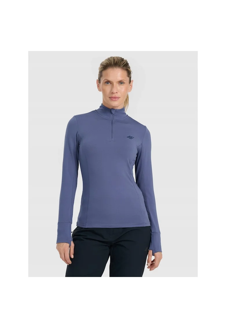 Bluza sport unisex,  poliester, albastru
