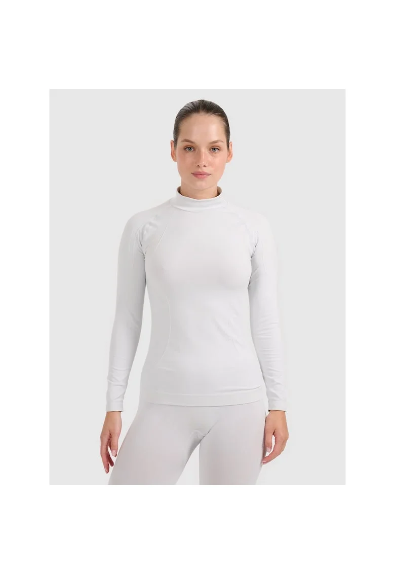 Bluza sport dama,  poliester, gri, Gri
