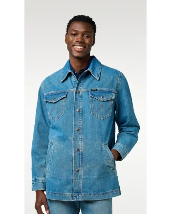 Geaca barbati,  albastru denim