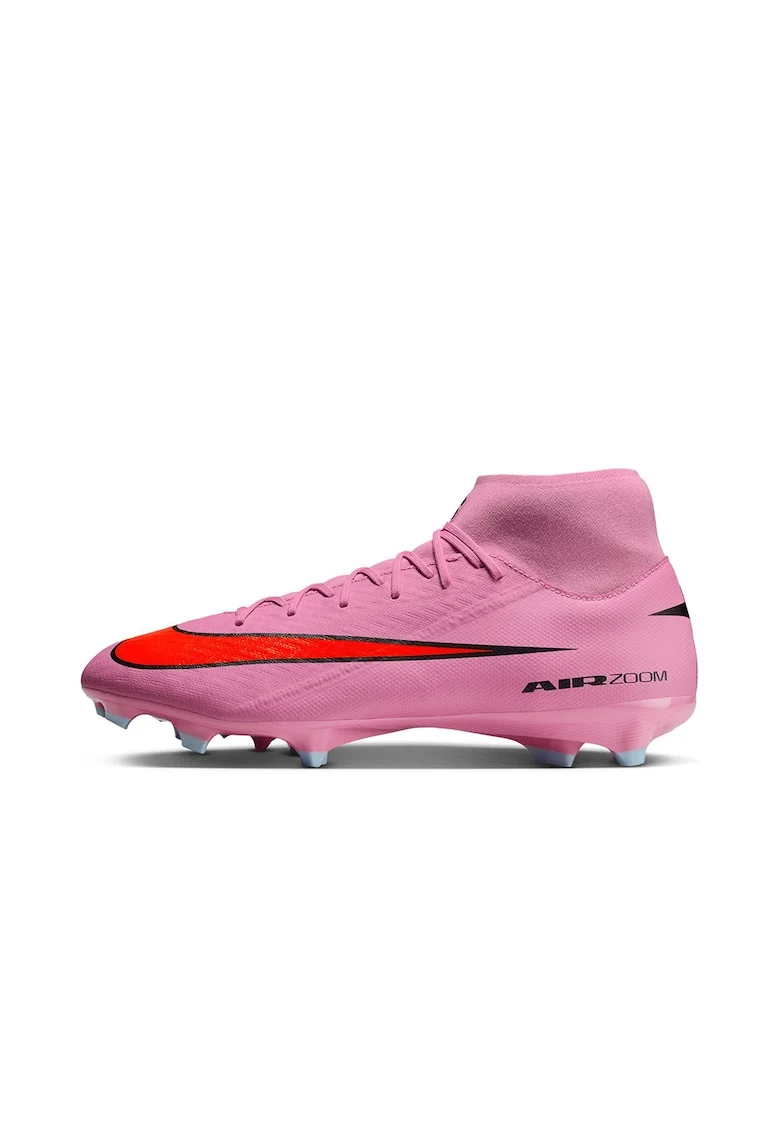 Pantofi cu crampoane pentru fotbal Mercurial Superfly 10 Academy, Rosu vermillion/Roz