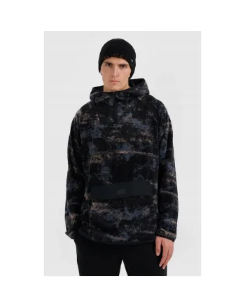 Hanorac sport barbati  regular, fleece, gluga
