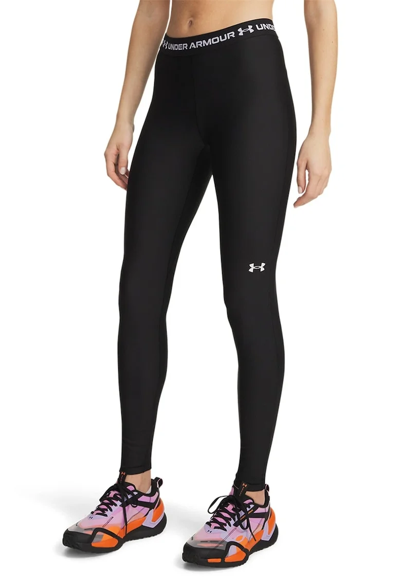 Colanti pentru antrenament HeatGear®, Negru/Alb optic