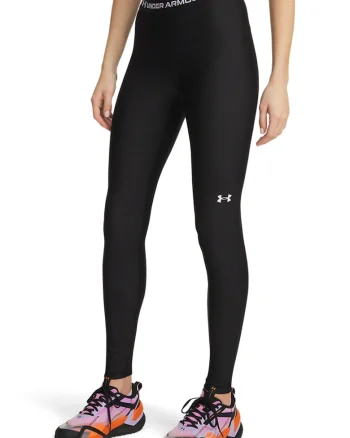 Colanti pentru antrenament HeatGear®, Negru/Alb optic