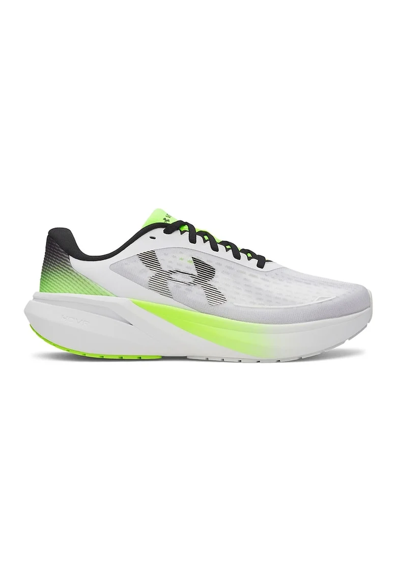 Pantofi Velociti Pace pentru alergare, Negru stins/Verde electric/Alb optic