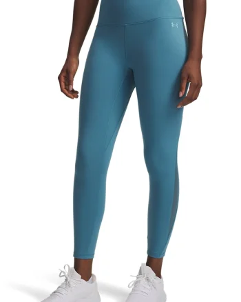Colanti cu talie inalta, pentru fitness Motion, Albastru pastel