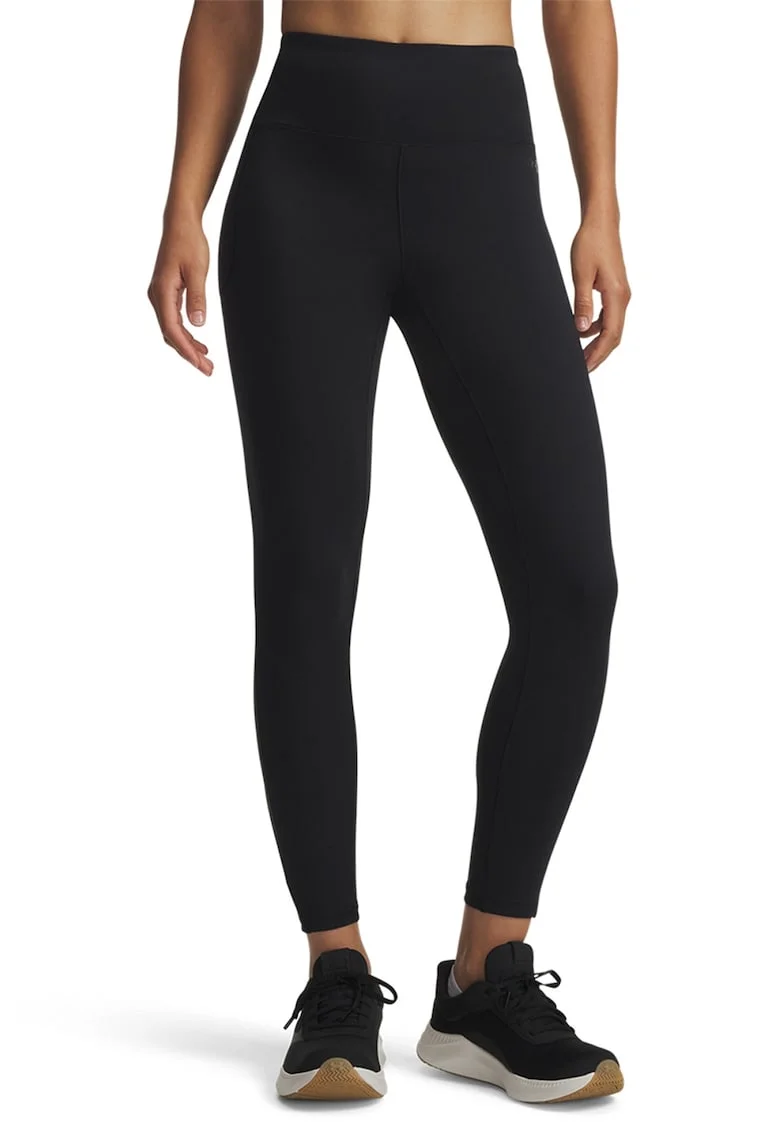 Colanti cu talie inalta, pentru fitness Motion, Negru