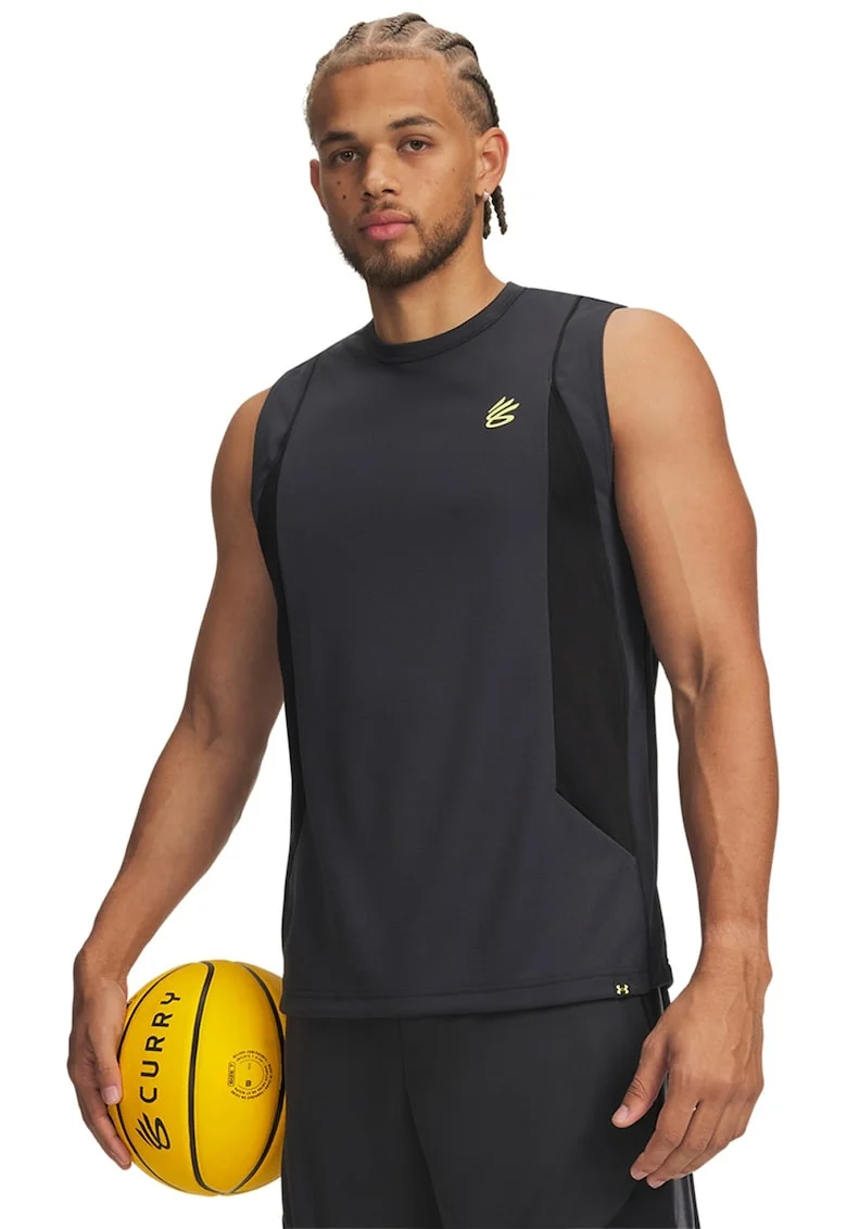 Top pentru baseball Curry, Negru