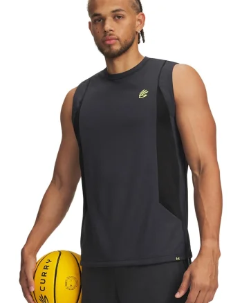 Top pentru baseball Curry, Negru
