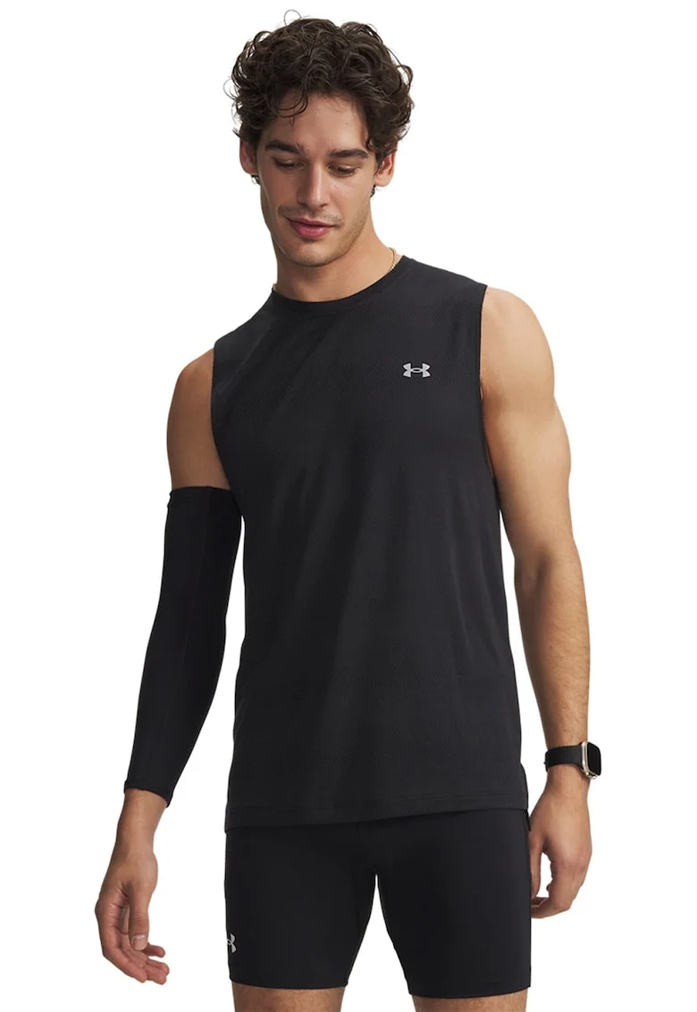 Top cu uscare rapida, pentru antrenament Velocity, Negru