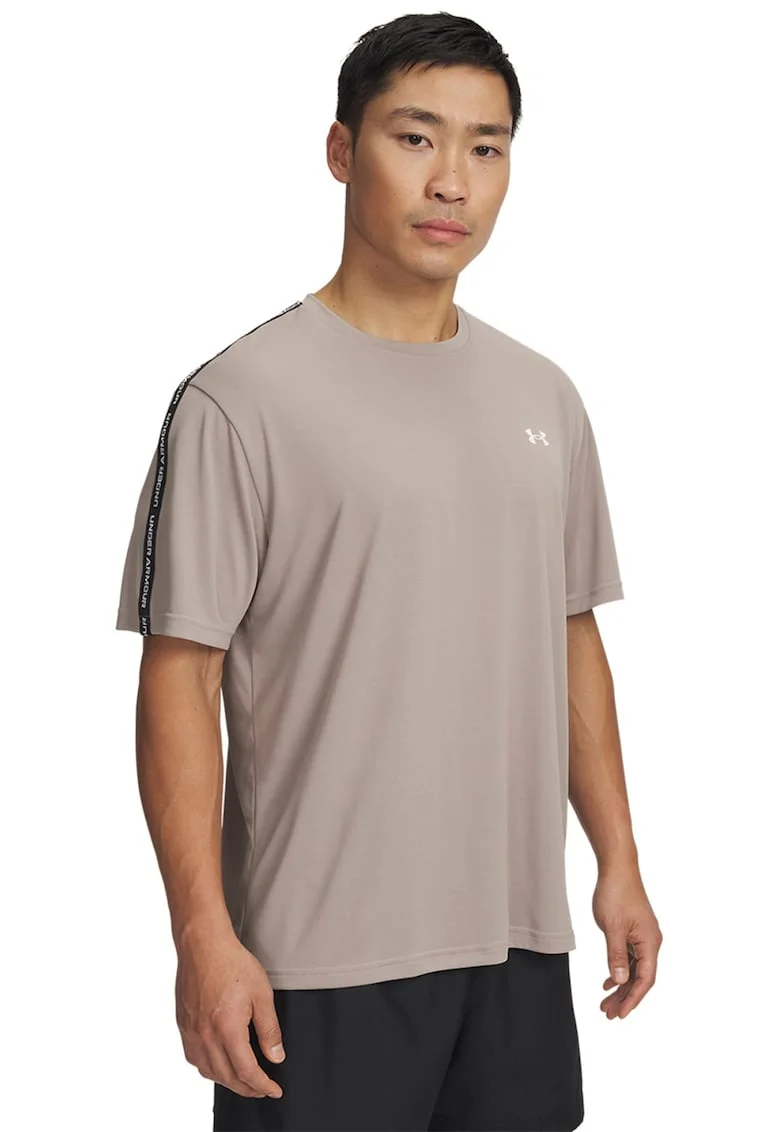 Tricou pentru antrenament Tech Taping, Maro taupe deschis