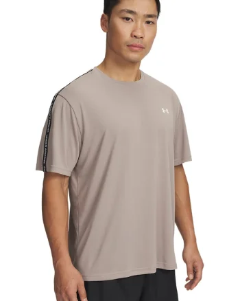Tricou pentru antrenament Tech Taping, Maro taupe deschis