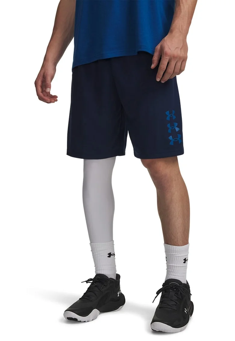 Pantaloni scurti pentru baschet Next Gen, Negru/Albastru royal