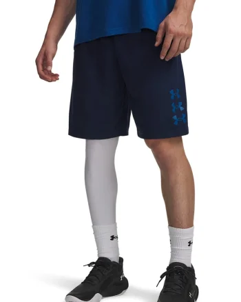 Pantaloni scurti pentru baschet Next Gen, Negru/Albastru royal