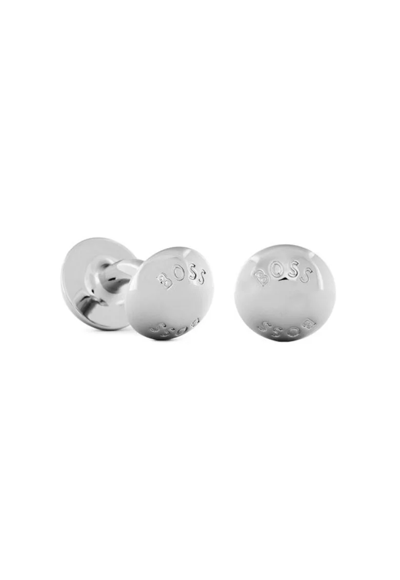 Butoni camasa  Black 001, material plastic, pentru barbati