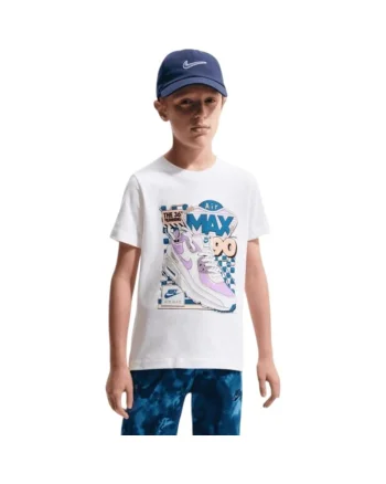 Tricou  Air Max 90 Crew 53841, Alb