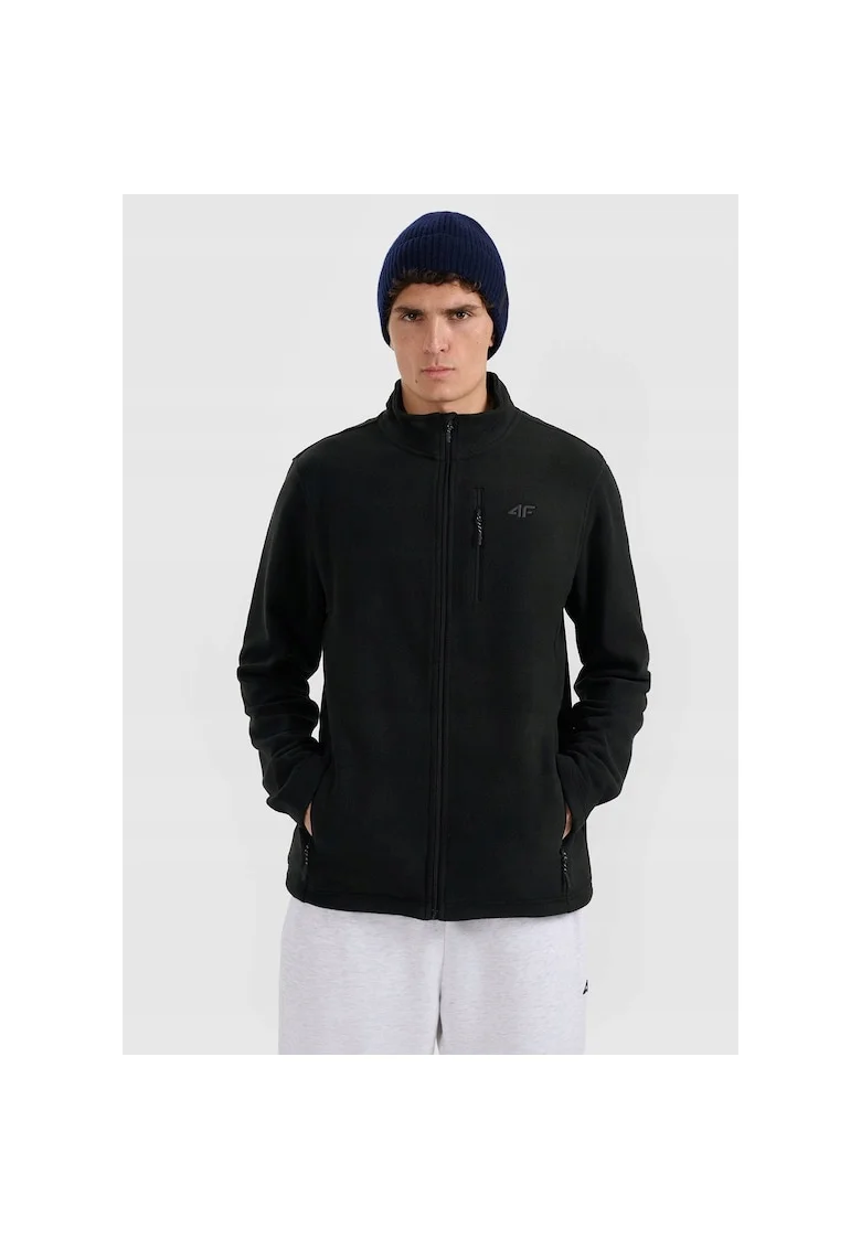 Jacheta sport barbati,  fleece, neagra,
