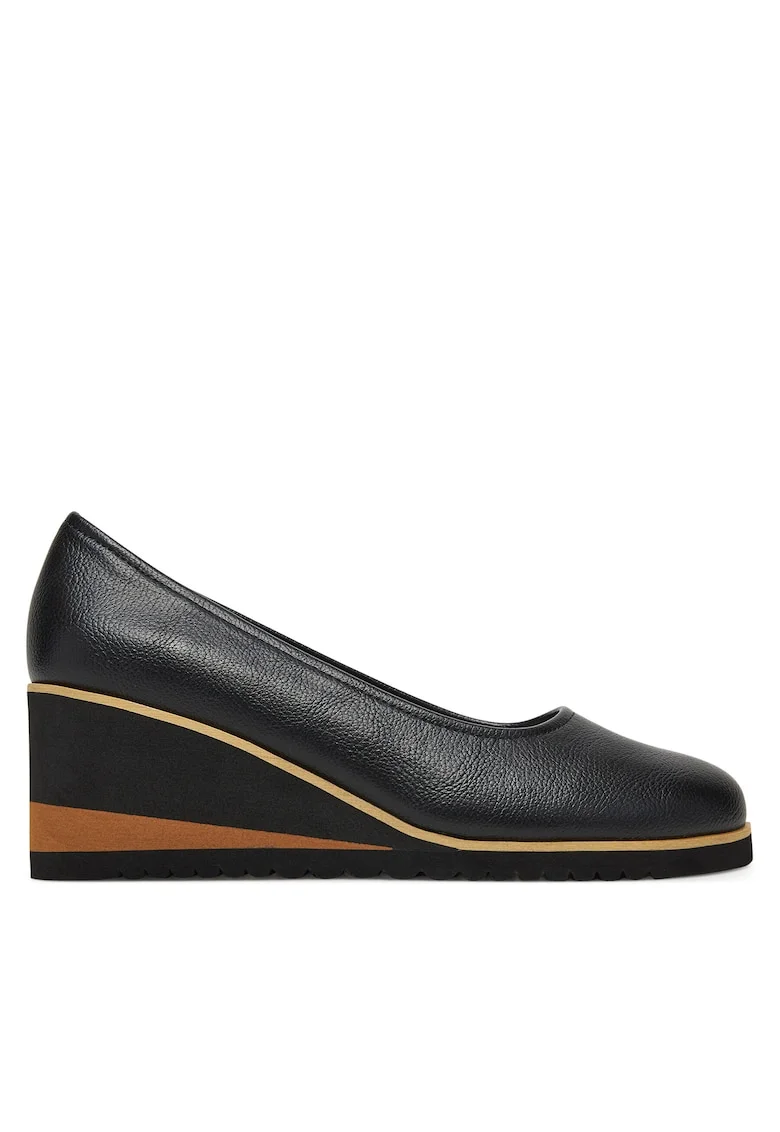 Espadrile dama  WYL3396-5, negru, textil