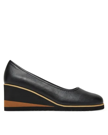 Espadrile dama  WYL3396-5, negru, textil