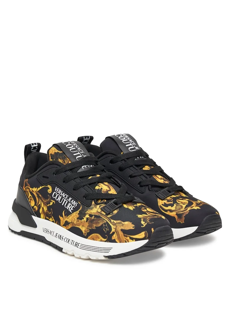 Pantofi sport dama,  G89 79VA3SAA ZSC97, tesatura, negru/galben
