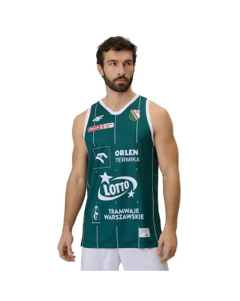 Maiou baschet barbati  Legia Varsovia, tehnologie 4FDry, confort termic, verde, poliester