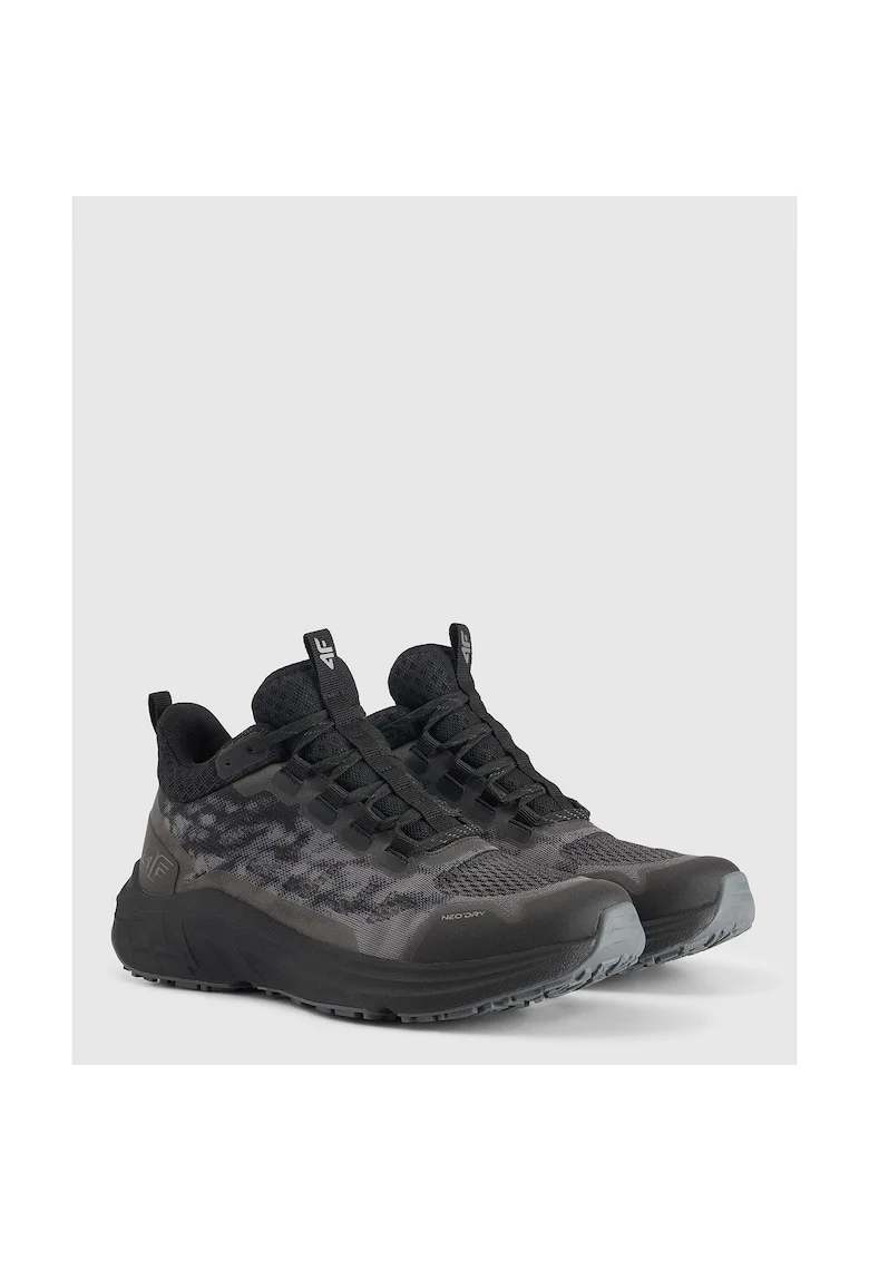 Pantofi de trekking, dama  neopren, negru