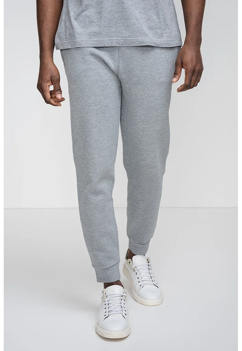 Pantaloni cu talie ajustabila, pentru antrenament, Gri melange