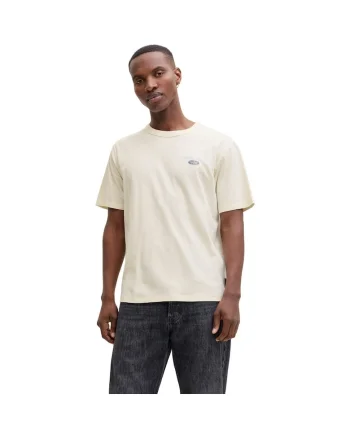Tricou JACK &JONES Dover Graphic 54312, Bej