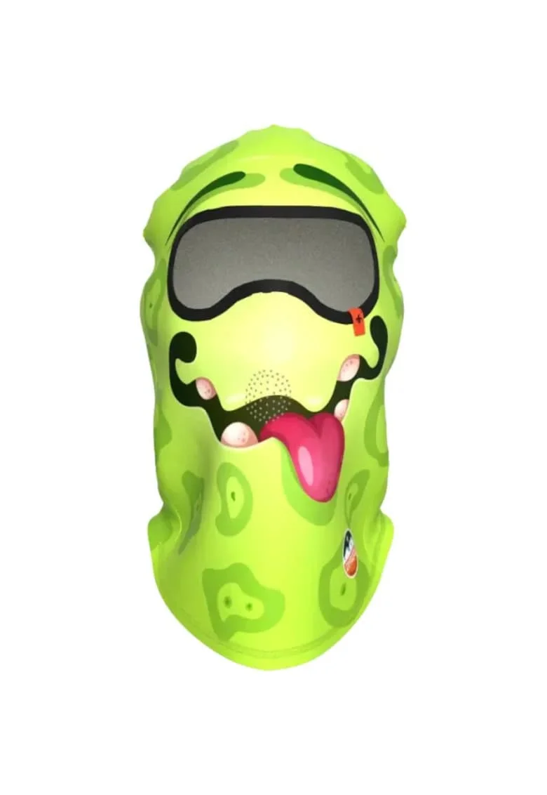 Cagula  Monster Collection, verde, unisex, 90% poliester, 10% elastan