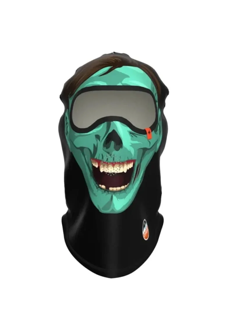 Cagula  Funny Balaclava, respirabila, usoara, albastra, unisex, marime unica