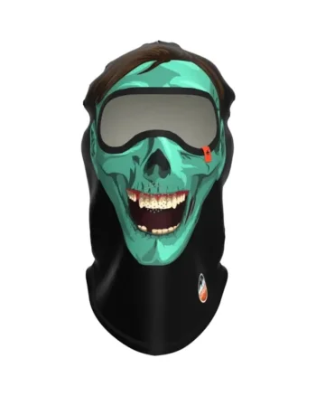Cagula  Funny Balaclava, respirabila, usoara, albastra, unisex, marime unica