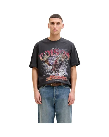 Tricou JACK &JONES Band 54460, Gri inchis