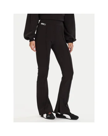 Pantaloni sport dama  culoarea neagra, trening