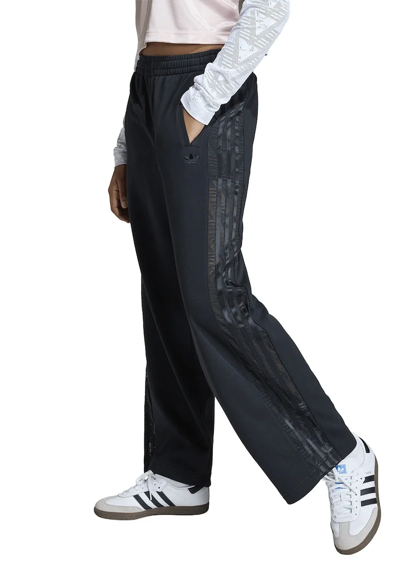 Pantaloni ampli cu talie elastica, Albastru ultramarin