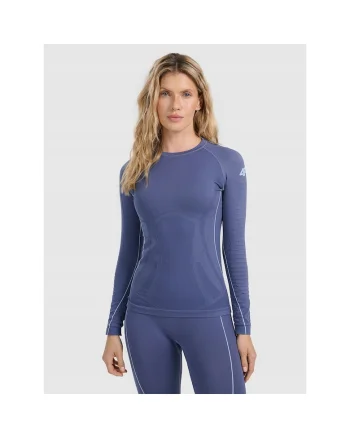 Bluza sport dama,  poliester, Albastru