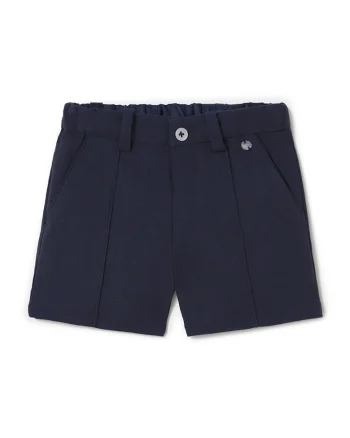 Pantaloni scurti baieti  1240 94, Bumbac, Albastru, Bleumarin