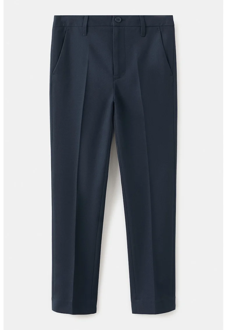 Pantaloni chino uni, Bleumarin