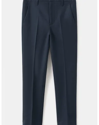 Pantaloni chino uni, Bleumarin