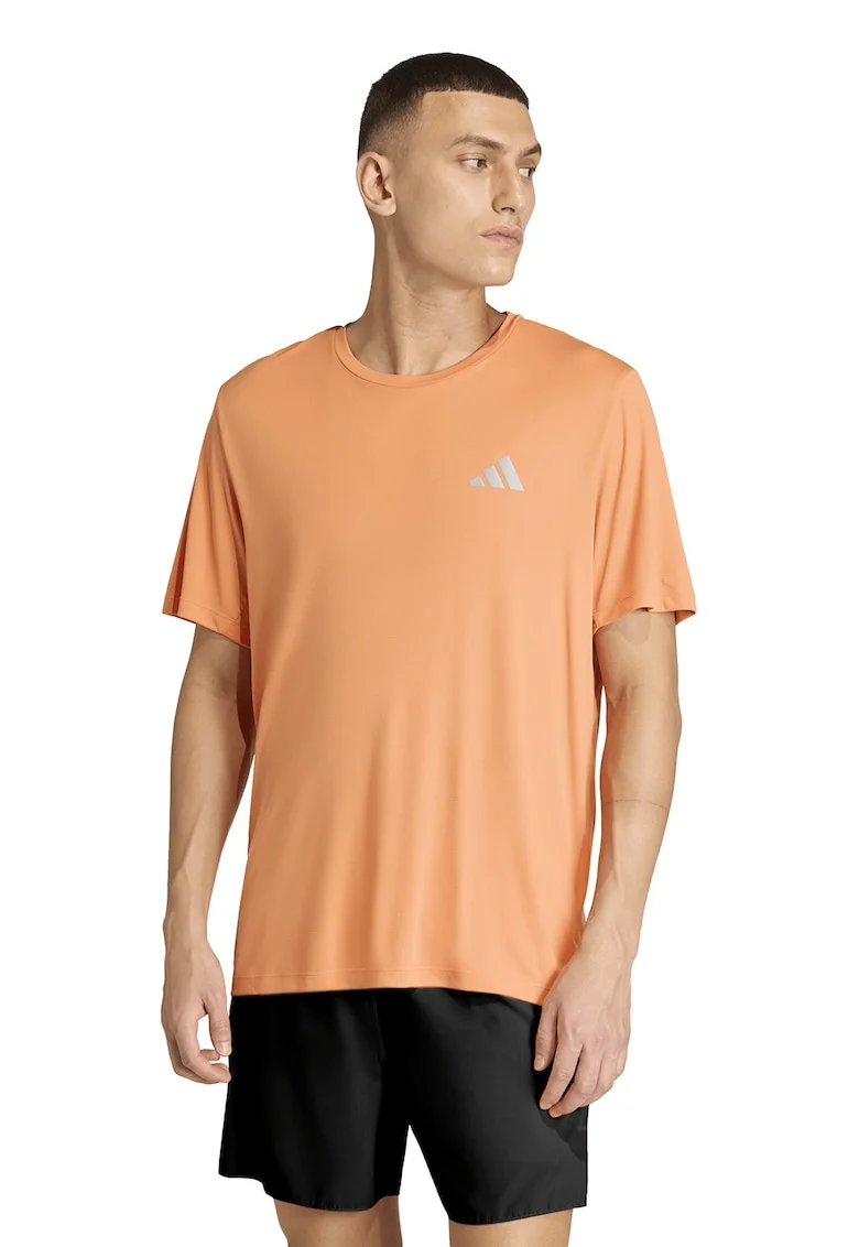 Tricou pentru alergare Run Ess, Portocaliu pal