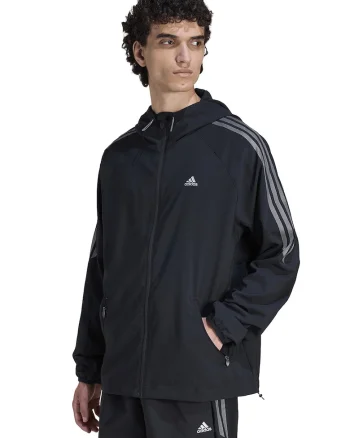 Jacheta cu benzi contrastante Lightwindrunner, Negru