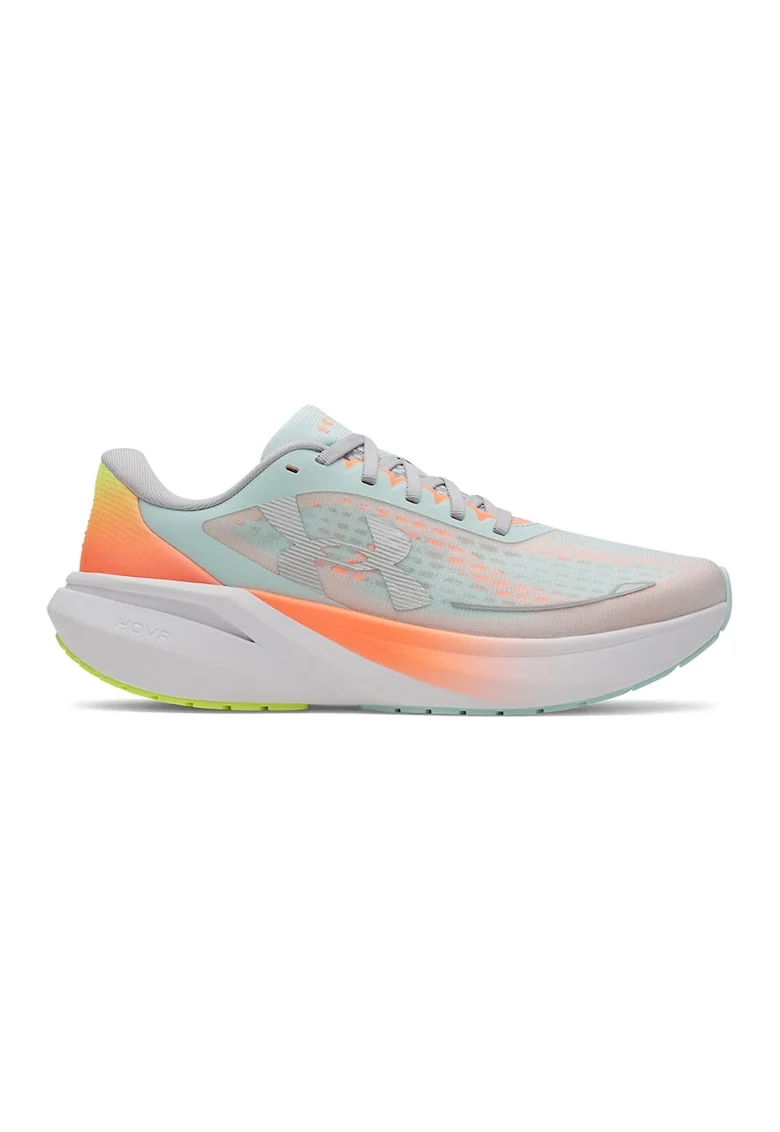 Pantofi Velociti Pace pentru alergare, Albastru pastel/Gri deschis/Portocaliu mandarina